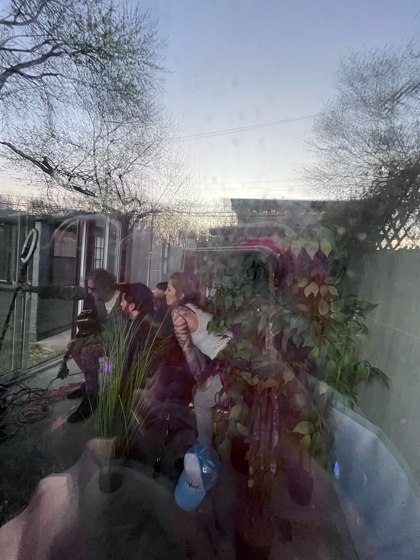 RxGhost outside at dusk